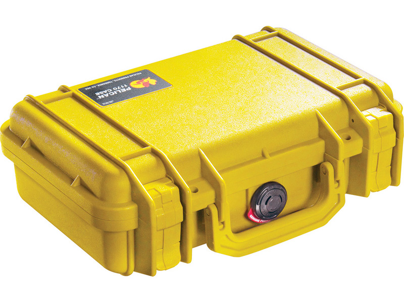 PELICAN（ペリカン） プロテクターケース 1170 フォームなし YELLOW [イエロー] [1170-001-240] 携帯電話 ＰＣケース デジカメケース 保護ケース スキューバダイビング ハードケース