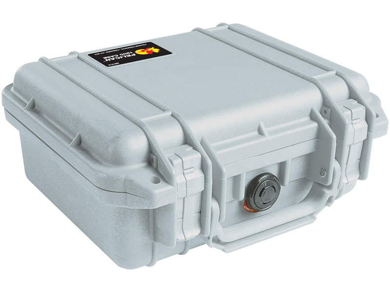 PELICAN（ペリカン） プロテクターケース 1200 フォームなし SILVER [シルバー] [1200-001-180] 携帯電話 デジカメケース 保護ケース スキューバダイビング ハードケース