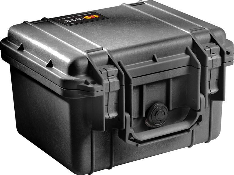 PELICAN（ペリカン） プロテクターケース 1300 フォームなし BLACK [ブラック] [1300-001-110] 携帯電話 ＰＣケース デジカメケース 保護ケース スキューバダイビング 防水 耐衝撃 衝撃吸収 ハードケース