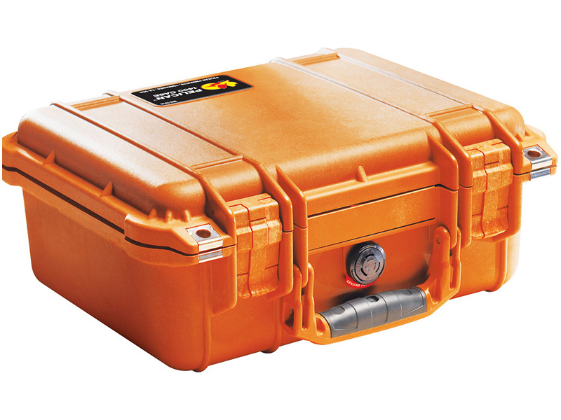 PELICAN（ペリカン） プロテクターケース 1450 フォームなし ORANGE [オレンジ] [1450-001-150] 携帯電話 デジカメケース 保護ケース スキューバダイビング ハードケース