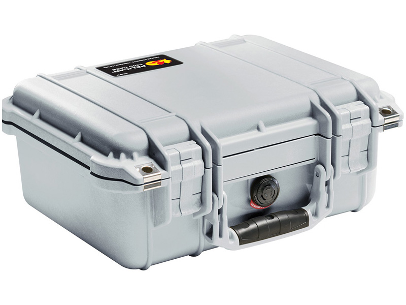 PELICAN（ペリカン） プロテクターケース 1400 フォームなし SILVER [シルバー] [1400-001-180] 携帯電話 デジカメケース 保護ケース スキューバダイビング ハードケース