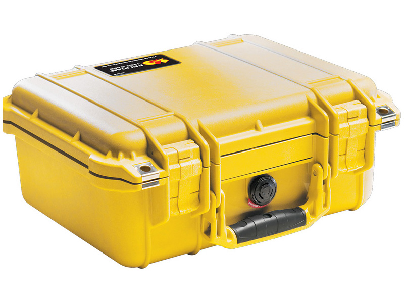 PELICAN（ペリカン） プロテクターケース 1400 フォームなし YELLOW [イエロー] [1400-001-240] 携帯電話 デジカメケース 保護ケース スキューバダイビング ハードケース