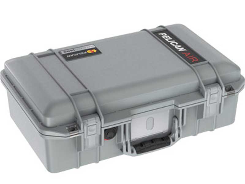 PELICAN(ペリカン) 1485 エアケース フォームなし シルバー 18L プッシュボタンラッチ付き [014850-0011-180] 1485 Air Case with Form Silver カメラ ケース