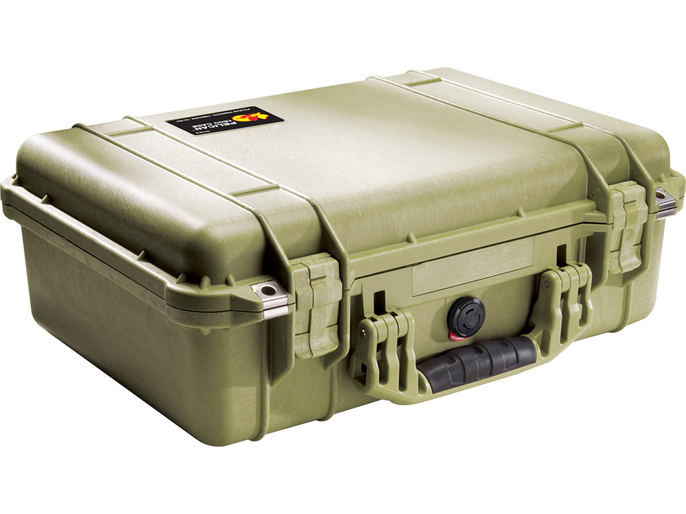 PELICAN（ペリカン） プロテクターケース 1500 フォームなし OD GREEN  [ODグリーン] [1500-001-130] 携帯電話 デジカメケース 保護ケース スキューバダイビング ハードケース
