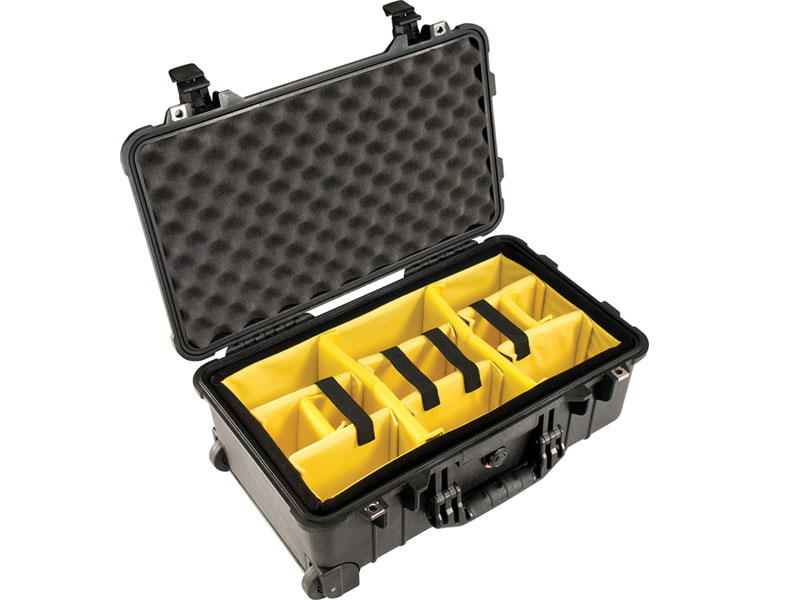 PELICAN(ペリカン) 1514 プロテクターケース パッド付ディバイダー ブラック 27L [015100-0040-110] 1514 Protector Case with Padded Divider Black