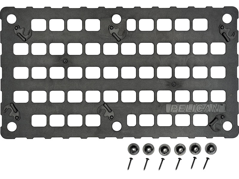PELICAN (ペリカン) イージークリックモールパネル 1510 Protectorケース用 [015100-5200-110] 1510MP EZ-Click MOLLE PANEL for 1510 カメラ ライト ポーチ アタッチメント パネル