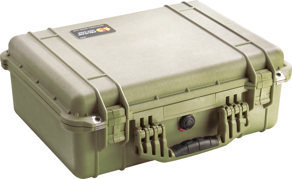 PELICAN（ペリカン）プロテクターケース 1520 フォームなし OD GREEN [ODグリーン] [1520-001-130] 携帯電話 デジカメケース 保護ケース スキューバダイビング ハードケース