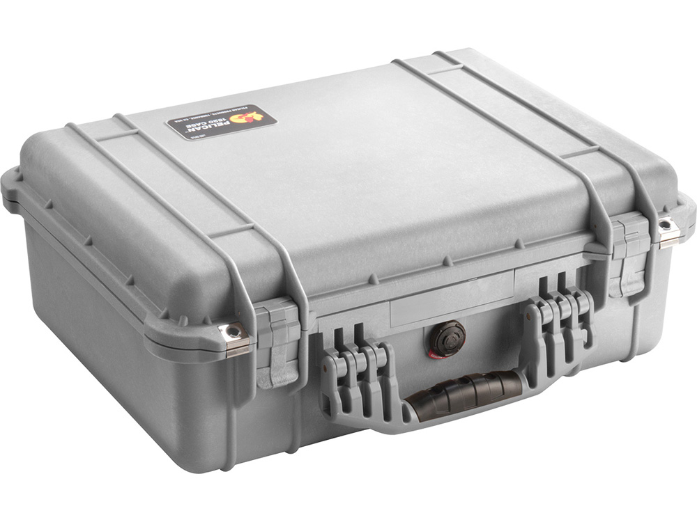 PELICAN（ペリカン）プロテクターケース 1520 フォームなし SILVER [シルバー] [1520-001-180] 携帯電話 デジカメケース 保護ケース スキューバダイビング ハードケース