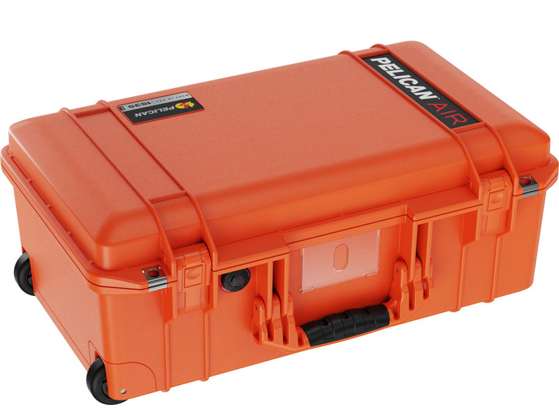 PELICAN(ペリカン) 1535 エアケース フォーム付き プレスアンドプルラッチ オレンジ 27L [015350-0002-150] 1535Air 1535 Air Case with Form Press and Pull Latch Orange