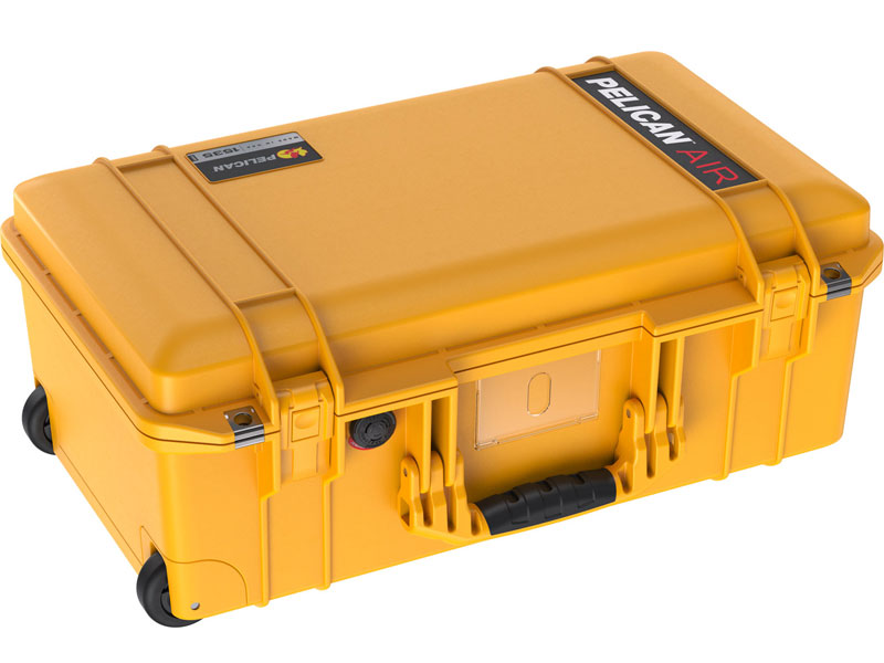 PELICAN(ペリカン) 1535 エアケース フォーム付き プレスアンドプルラッチ イエロー 27L [015350-0002-240] 1535Air 1535 Air Case with Form Press and Pull Latch Yellow