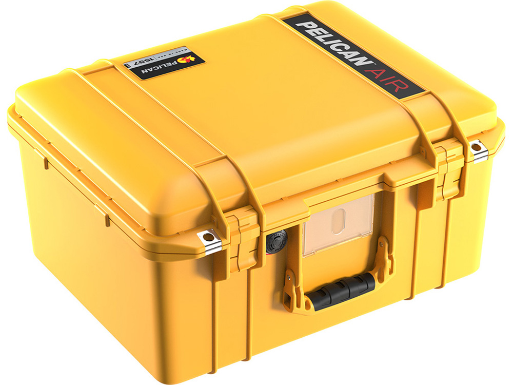 PELICAN（ペリカン）エアケース 1557 フォームなし YELLOW [イエロー] [015570-0011-240] キャスター付 ハードケース 防水性・耐衝撃性・防塵性 保護ケース カメラ用品