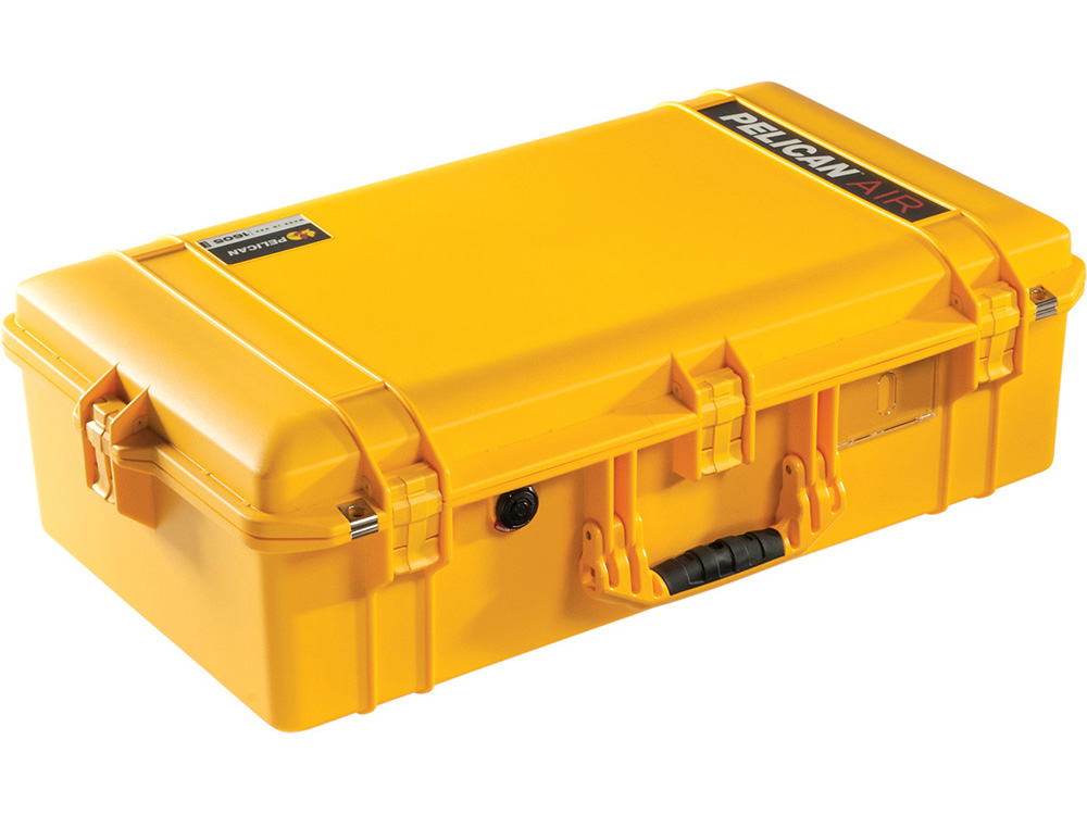 PELICAN（ペリカン）エアケース 1605 フォームなし YELLOW [イエロー] [016050-0011-240] ハードケース 防水性・耐衝撃性・防塵性 保護ケース カメラ用品