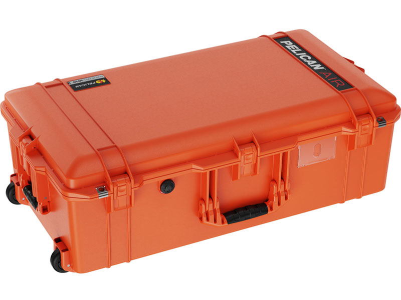 PELICAN(ペリカン) 1615 エアケース フォーム付き プレスアンドプルラッチ オレンジ 71L [016150-0001-150] 1615Air 1615 Air Case with Form Press and Pull Latch Orange