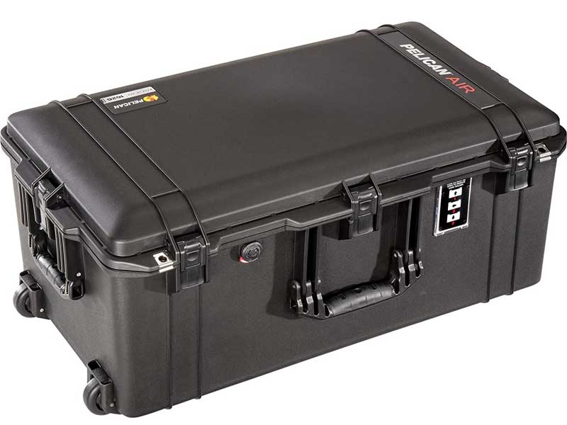 Pelican(ペリカン) 1626 エアケース フォーム付き ブラック 76L プッシュボタンラッチ付き [016260-0000-110] 1626 Air Case with Form WF Black カメラ ケース