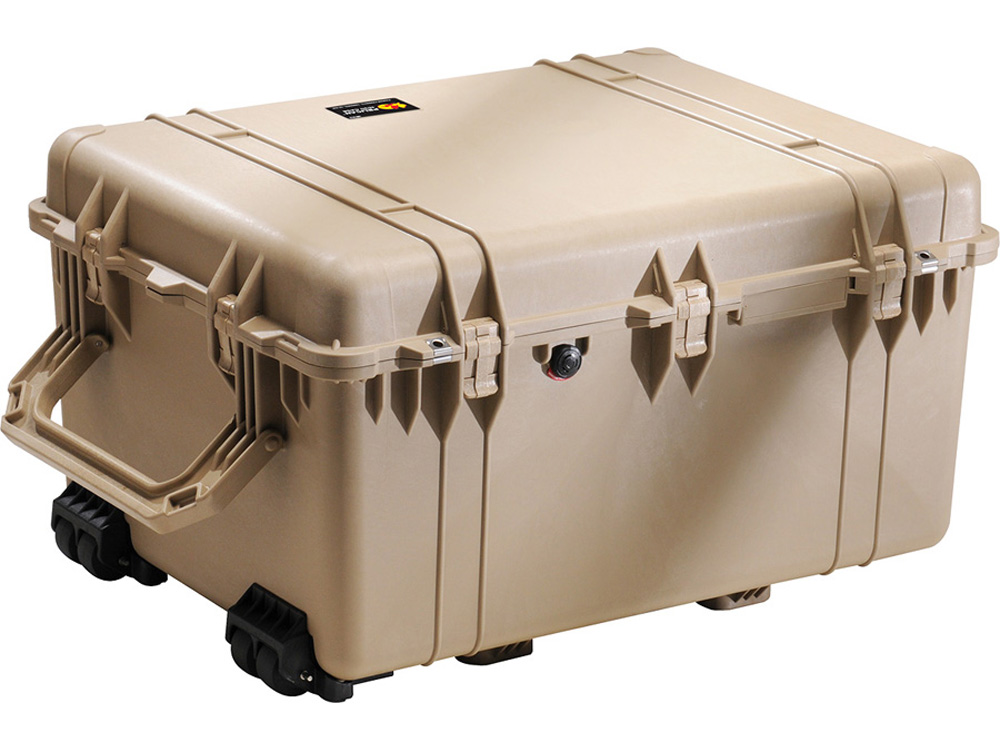 PELICAN（ペリカン）プロテクターケース 1630 フォーム付 DESERT TAN [デザートタン] [1630-000-190] ハードケース 防水性・耐衝撃性・防塵性 保護ケース カメラ用品 収納可能な延長ハンドル