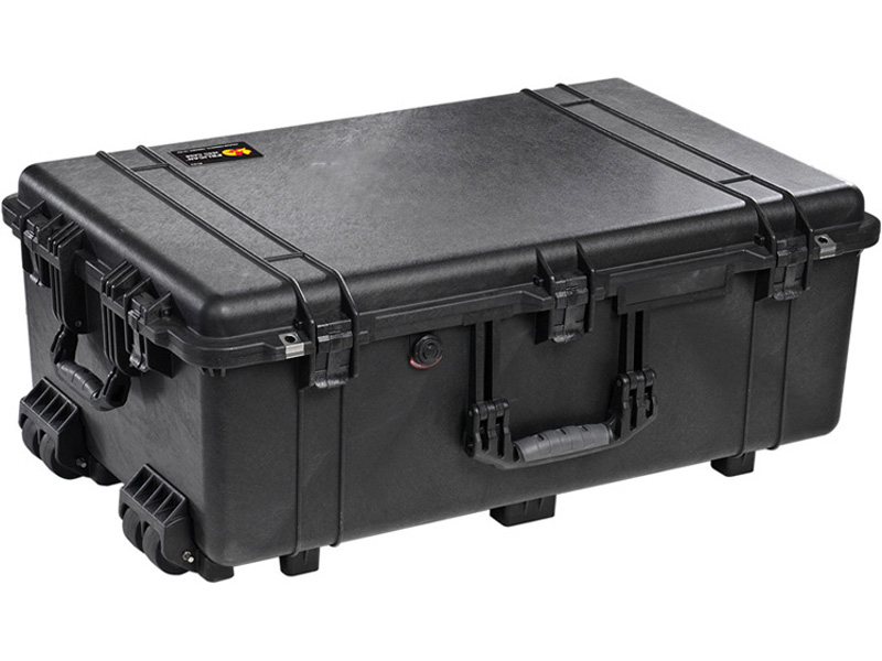 PELICAN（ペリカン）プロテクターケース 1650 フォームなし BLACK [ブラック] [1650-021-110] キャスター付き ハードケース 防水性・耐衝撃性・防塵性 保護ケース カメラ用品 収納可能な延長ハンドル