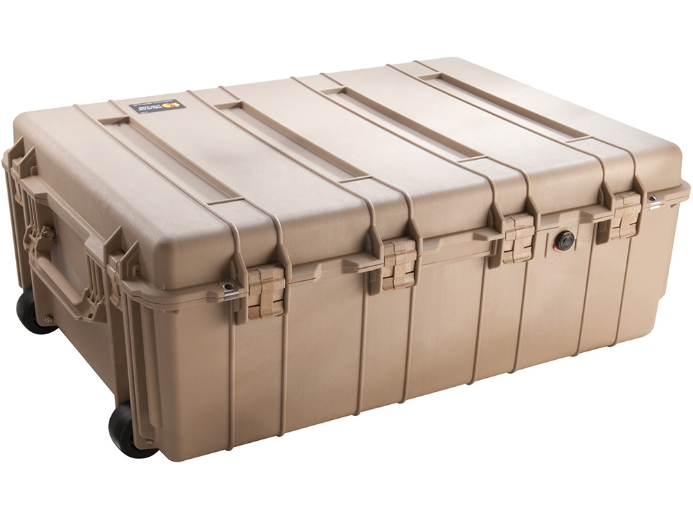 PELICAN（ペリカン）プロテクター ランスポートケース 1730 フォーム付 DESERT TAN [デザートタン] [1730-000-190] ダイビング ハードケース キャスター付  [要納期確認]