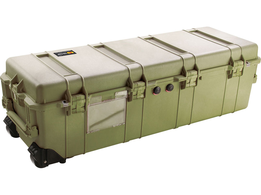PELICAN（ペリカン）プロテクター 1740 ロングケース  フォームなし OD GREEN [ODグリーン] [1740-001-130] ダイビング ハードケース キャスター付