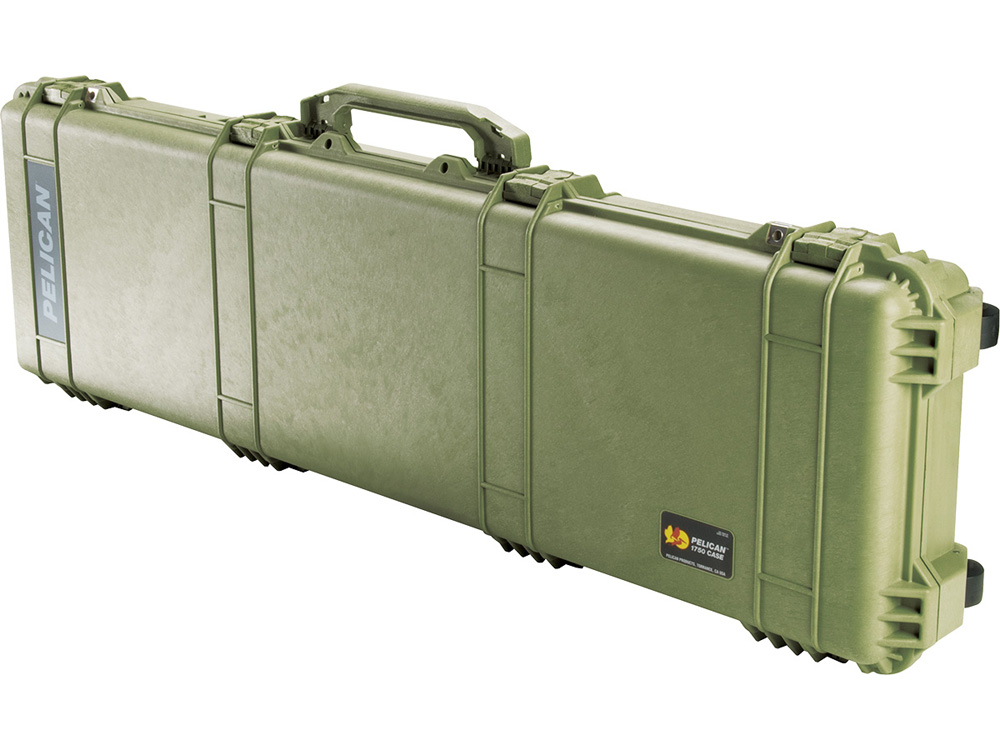 PELICAN（ペリカン）プロテクター 1750 ロングケース  フォームなし OD GREEN [ODグリーン] [1750-001-130] ダイビング ハードケース キャスター付
