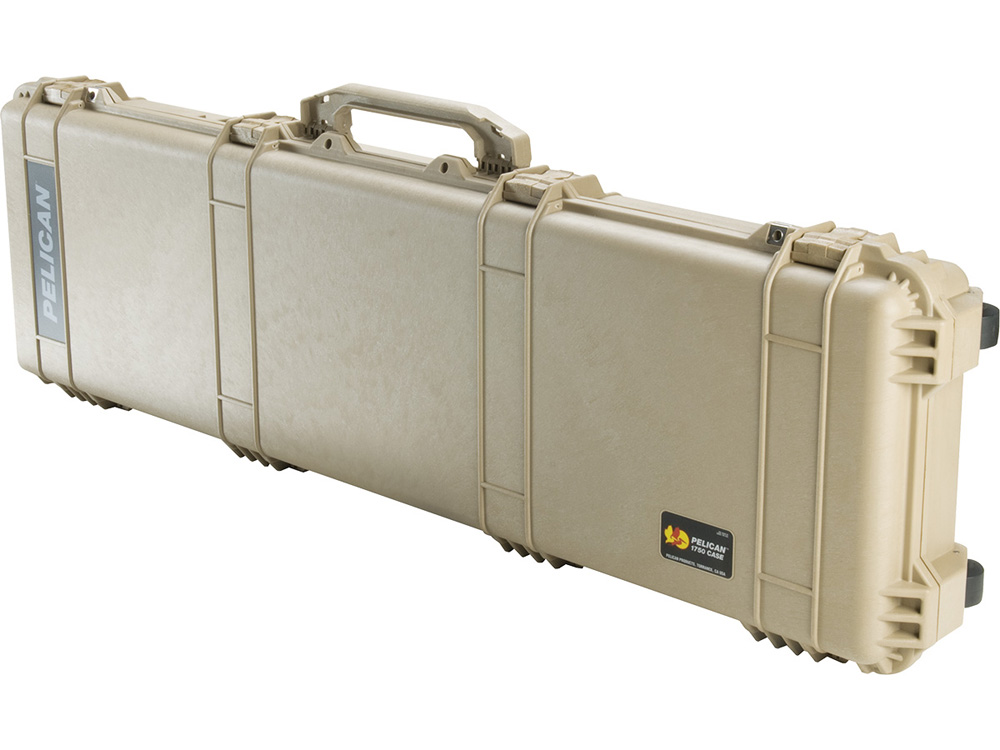 PELICAN（ペリカン）プロテクター 1750 ロングケース  フォームなし DESERT TAN [デザートタン] [1750-001-190] ダイビング ハードケース キャスター付