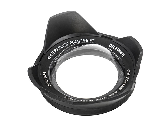 DIVEVOLK ダイブフォルク DLW02A 0.6ｘ ワイドアングルコンバージョンレンズ [21681]