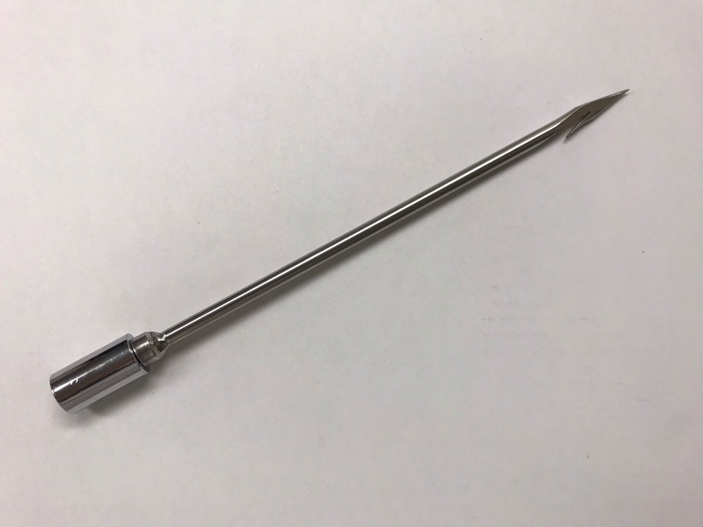 SPEAR SEALS（スピアシールズ）手モリ用モリ先 シングルバーブ 23cm 手銛 ステンレス スピアフィッシング ねじ径：13mm スピアヘッド [map-ky1650]