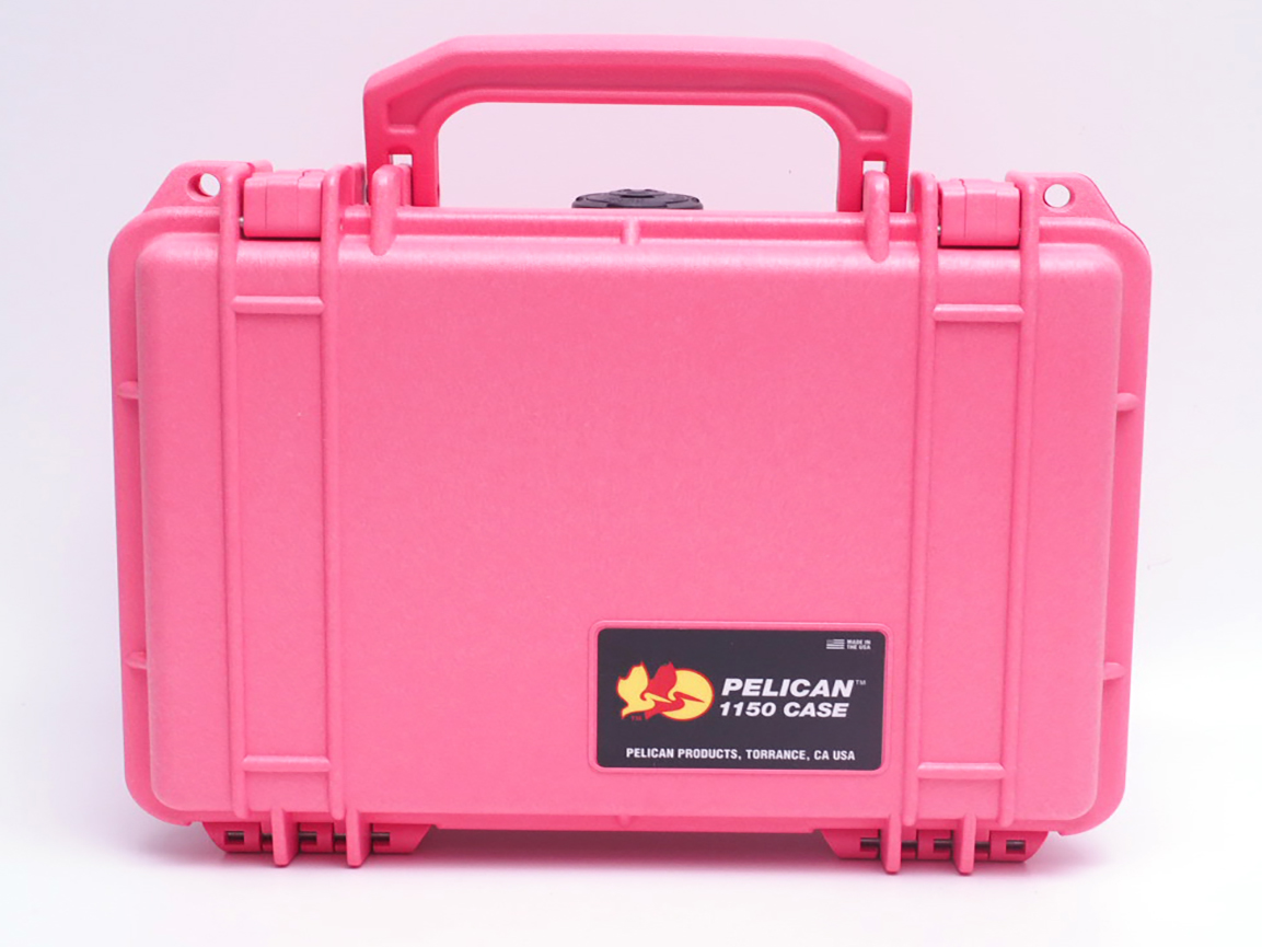 PELICAN (ペリカン) プロテクターケース 1150 フォーム付き CALYPSO CORAL [ピンク] [1150-101-166-01] 携帯電話 デジカメケース 保護ケース スキューバダイビング ハードケース