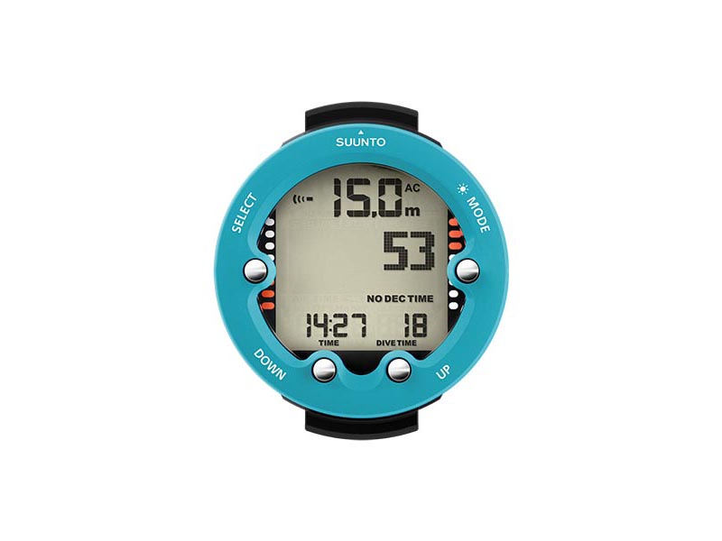 SUUNTO スント ZOOP NOVO ズープノボ AQUA BLUE アクアブルー ダイブコンピューター [SS051035000]