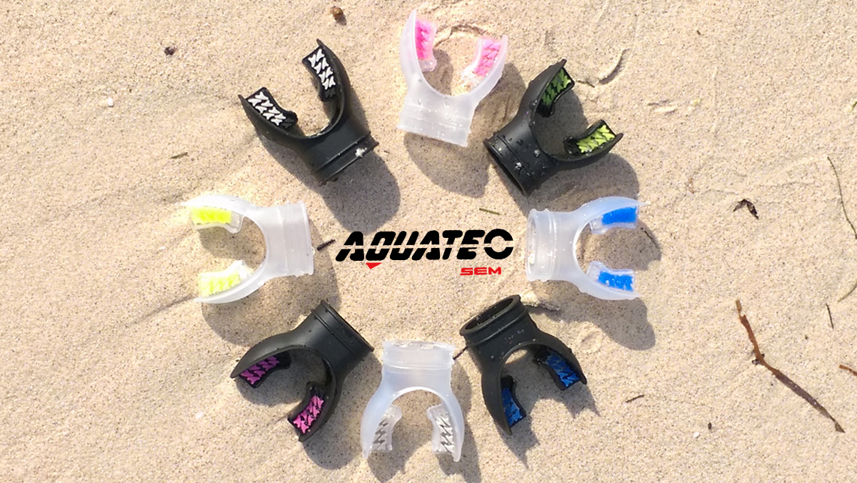 AQUATEC(アクアテック) シリコンマウスピース [MP-900] スキューバダイビング レギュレター用品