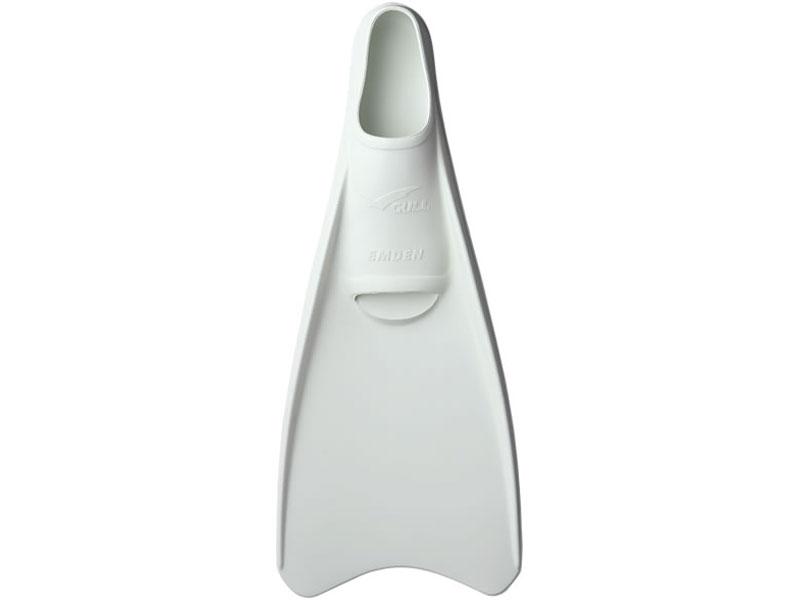 GULL(ガル) EMDEN エムデンカラー 素足タイプ フルフットラバーフィン White ホワイト サイズ：XS・S・MS・M・L・XL [GF-2471-2476] ダイビング用フィン スキューバダイビング スノーケリング スキンダイビング