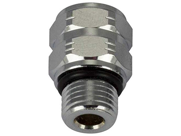 レギュレター ファーストステージ用アダプター 1/2（オス）から3/8（メス） スキューバダイビング用品 メンテナンス