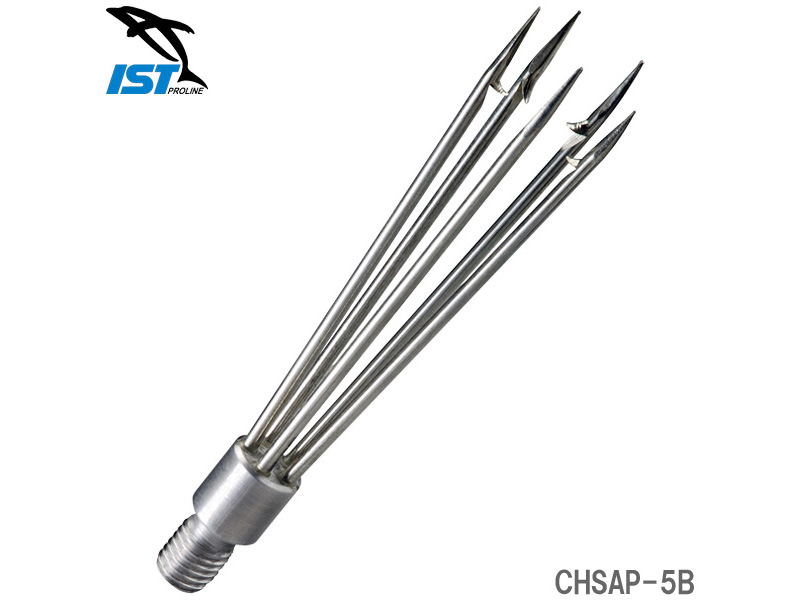 IST 銛先 スピアトップ ステンレス製 5プロング パラライザー PROLINE CHSAP-5B