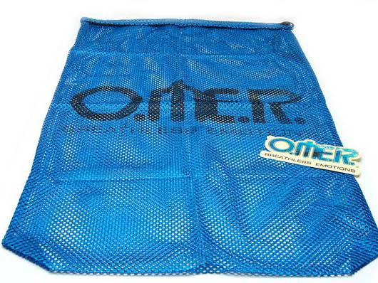 OMER（オマー） GAME BAGS 50cm x 80cm BLUE　フィッシュネット【6255】