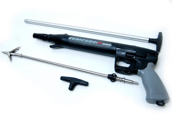 Omer Tempest 40 テンペスト 本体全長 42cm 水中銃 コンパクトスピアガン