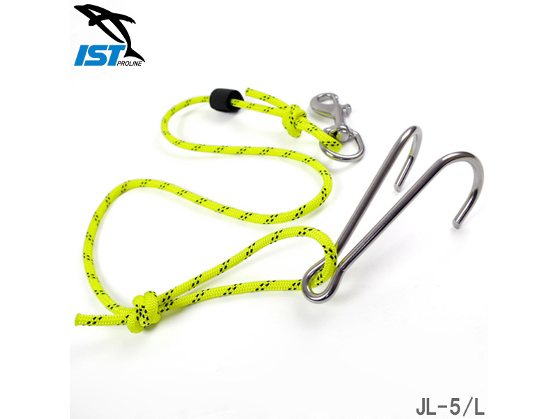 ISTダイビングアクセサリー ダブル デュアル ドリフトフック PROLINE [JL-5/L] ダイビング用品