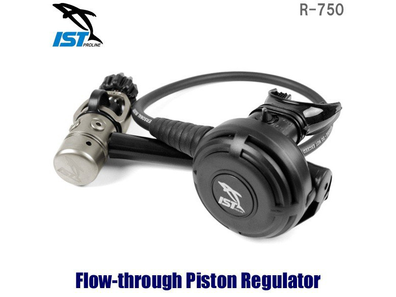 IST レギュレター R-750 定番モデル ピストンタイプ スキューバダイビング用品 レギュレータ [3F3]
