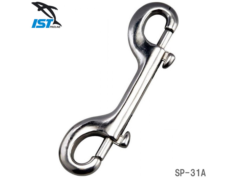 IST PROLINE(アイエスティ プロライン) ステンレスダブルエンドクリップ [SP-31A] 10cm ダイビング用品
