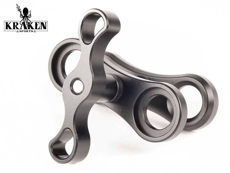 KRAKEN（クラーケン）ワイドアングルクランプ [KR-CLW] Wide Angle Clamp 水中カメラ 水中撮影 スキューバダイビング スノーケリング スキンダイビング