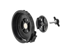 INON イノン ZDレンズホルダーS 大きさ:外径70.4mm 高さ42.2mm 重量:陸上:約42g / 水中:約16g