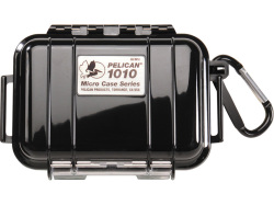 PELICAN（ペリカン） マイクロケース 1010 BLACK [ブラック] [1010-025-110] 携帯電話 デジカメケース 保護ケース スキューバダイビング ハードケース