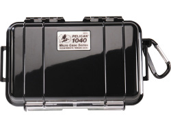 PELICAN（ペリカン） マイクロケース 1040 BLACK [ブラック] [1040-025-110] 携帯電話 デジカメケース 保護ケース スキューバダイビング ハードケース