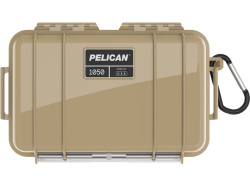 PELICAN（ペリカン） マイクロケース 1050 DESERT TAN [デザートタン] [1050-025-190] 携帯電話 デジカメケース 保護ケース スキューバダイビング ハードケース