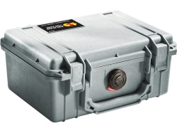PELICAN（ペリカン） プロテクターケース 1150 フォームなし SILVER [シルバー] [1150-001-180] 携帯電話 デジカメケース 保護ケース スキューバダイビング ハードケース