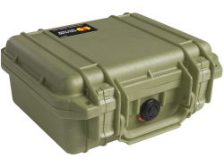 PELICAN（ペリカン） プロテクターケース 1200 フォームなし OD GREEN [ODグリーン] [1200-001-130] 携帯電話 デジカメケース 保護ケース スキューバダイビング ハードケース