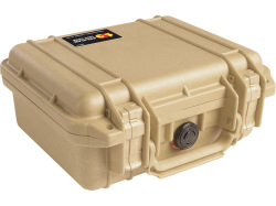 PELICAN（ペリカン） プロテクターケース 1200 フォームなし DESERT TAN [デザートタン] [1200-001-190] 携帯電話 デジカメケース 保護ケース スキューバダイビング ハードケース