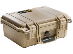 PELICAN（ペリカン） プロテクターケース 1400 フォームなし DESERT TAN [デザート タン] [1400-001-190] 携帯電話 デジカメケース 保護ケース スキューバダイビング ハードケース