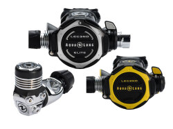 AQUALUNG (アクアラング) LEG3ND ELITE REGULATOR W/OCTOPUS レジェンドELITE レギュレーター・オクトパスセット [148014] ダイビング用レギュレーター スキューバダイビング スノーケリング スキンダイビング