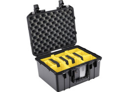 PELICAN(ペリカン) 1507 エアケース パッド付ディバイダー ブラック 24L [015070-0041-110] 1507 Air Case with Padded Divider Black
