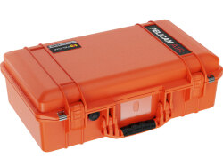 PELICAN(ペリカン) 1525 エアケース フォーム付き プレスアンドプルラッチ オレンジ 26L [015250-0001-150] 1525Air 1525 Air Case with Form Press and Pull Latch Orange