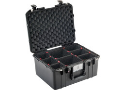 PELICAN(ペリカン) 1557 エアケース トレックパック プレスアンドプルラッチ ブラック 36L [015570-0051-110] 1557Air 1557 Air Case with TrekPak™ Press and Pull Latch Black